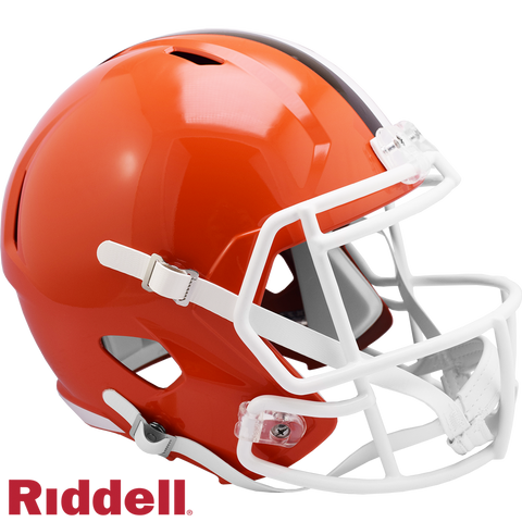 Cleveland Browns Helmet Riddell Replica Full Size Speed Style 1975-2005 T/B