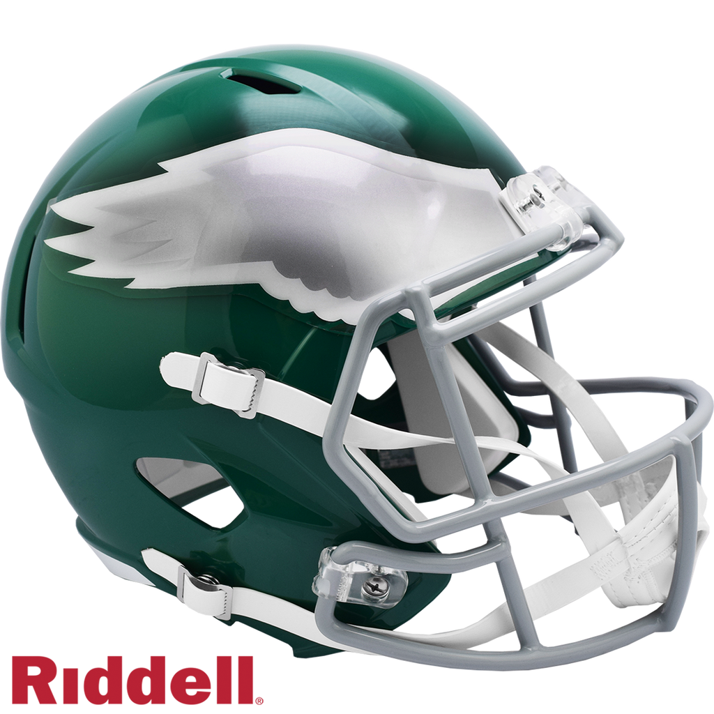 Philadelphia Eagles Helmet Riddell Replica Full Size Speed Style 1974-1995 T/B Special Order