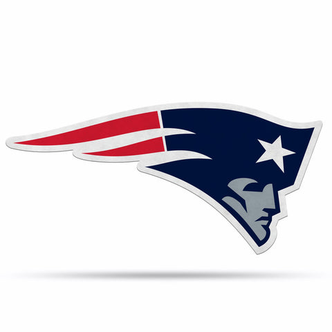 New England Patriots Pennant Shape Cut Logo Design