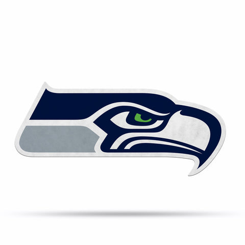 Seattle Seahawks Pennant Shape Cut Logo Design