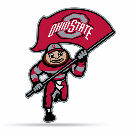 Ohio State Buckeyes Pennant Shape Cut Mascot Design