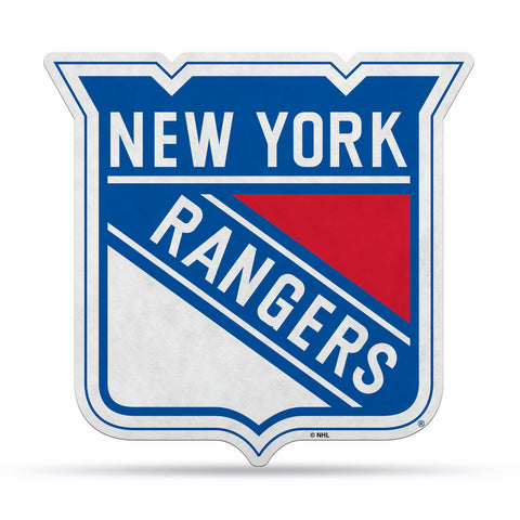 New York Rangers Pennant Shape Cut Logo Design