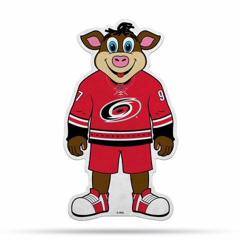 Carolina Hurricanes Pennant Shape Cut Mascot Design