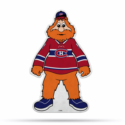 Montreal Canadiens Pennant Shape Cut Mascot Design Special Order