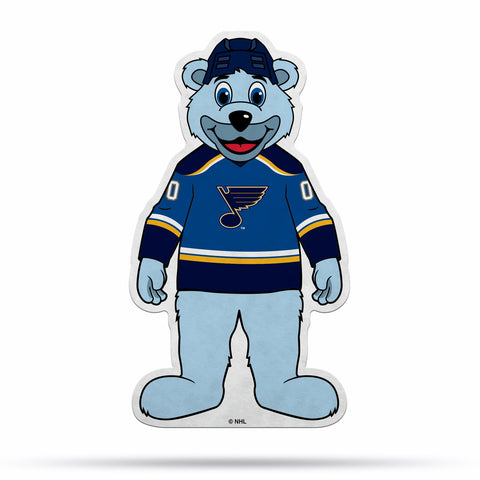 St. Louis Blues Pennant Shape Cut Mascot Design Special Order