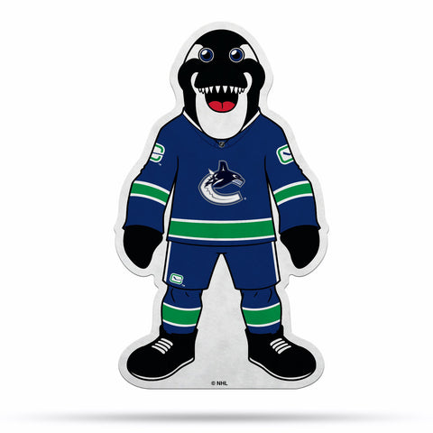 Vancouver Canucks Pennant Shape Cut Mascot Design Special Order