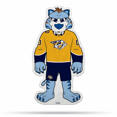 Nashville Predators Pennant Shape Cut Mascot Design