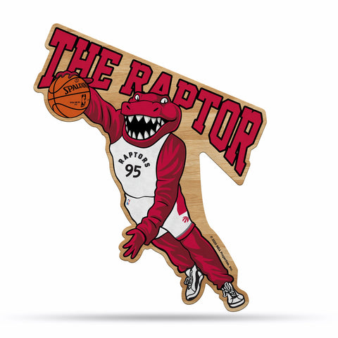 Toronto Raptors Pennant Shape Cut Mascot Design Special Order