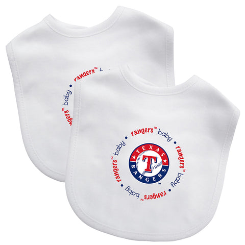 Texas Rangers Baby Bib 2 Pack