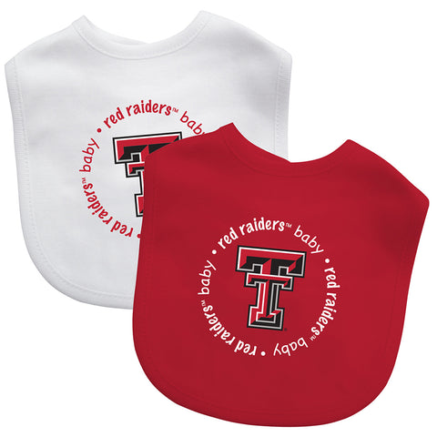 Texas Tech Red Raiders Baby Bib 2 Pack
