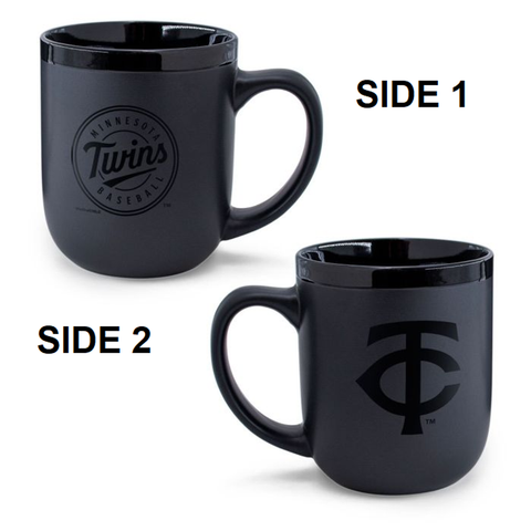 Minnesota Twins Coffee Mug 17oz Matte Black