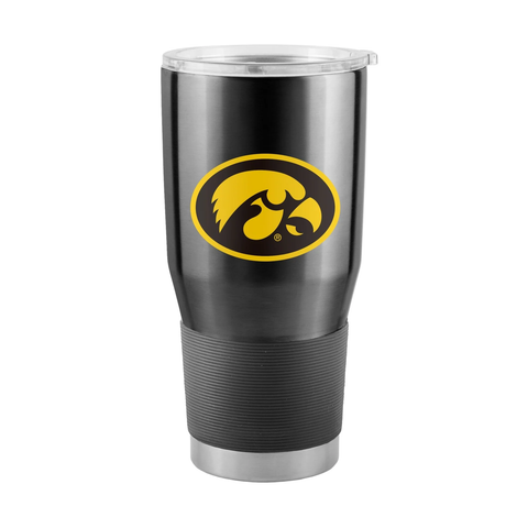 Iowa Hawkeyes Travel Tumbler 30oz Stainless Steel