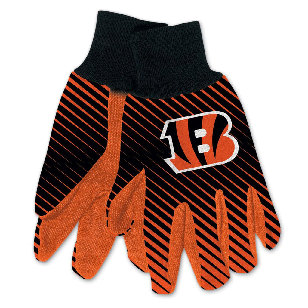 Cincinnati Bengals Two Tone Adult Size Gloves