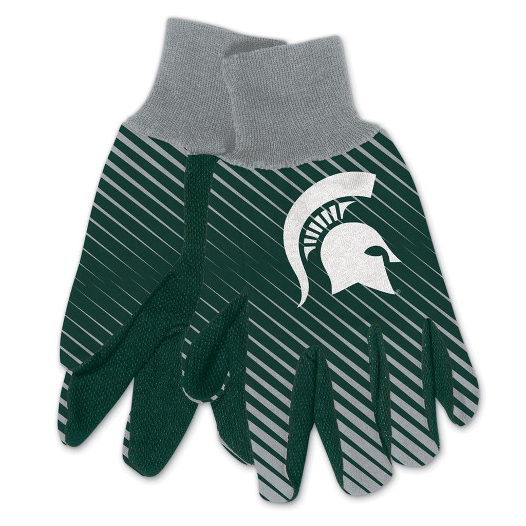 Michigan State Spartans Two Tone Gloves - Adult