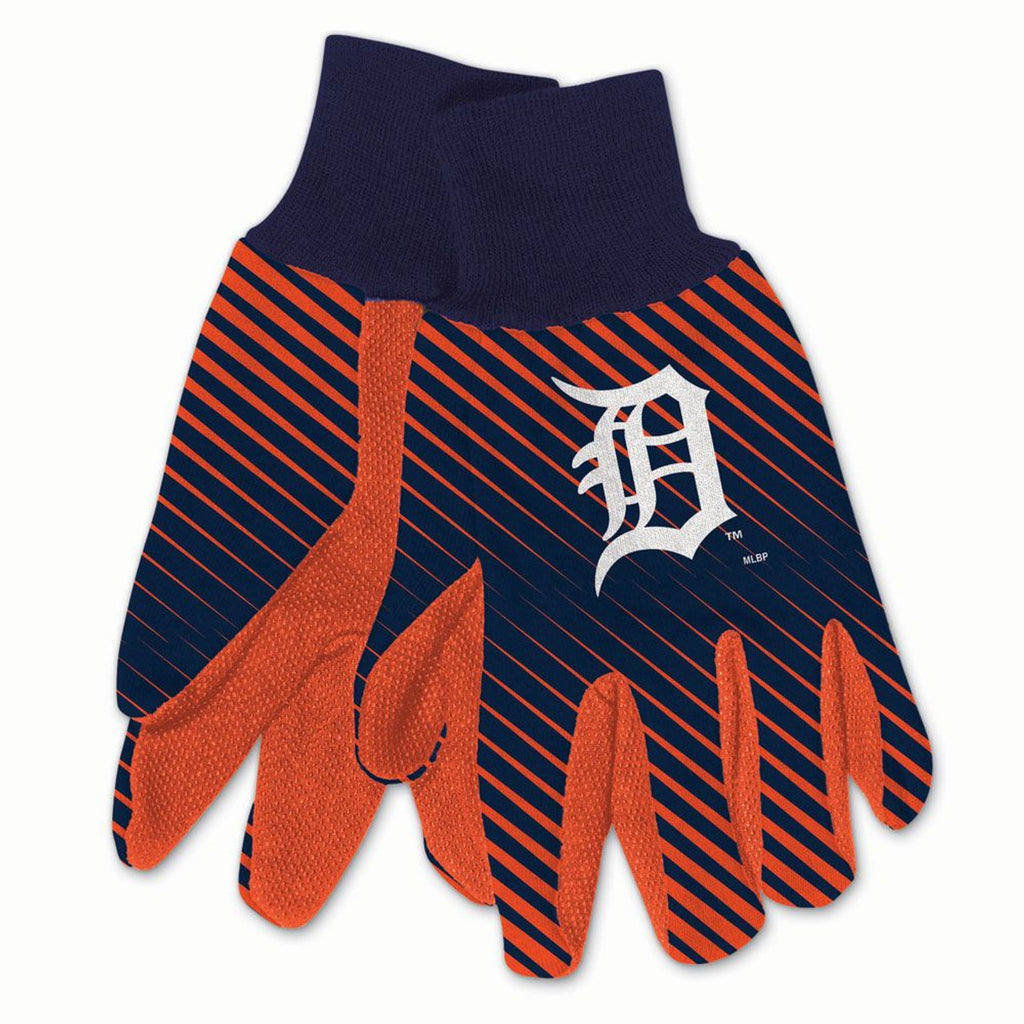 Detroit Tigers Two Tone Gloves - Adult Size