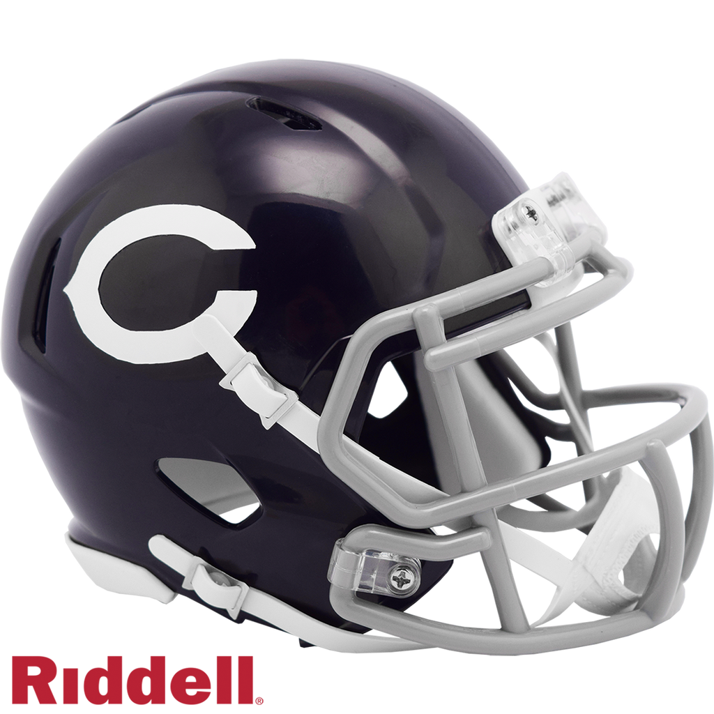 Chicago Bears Helmet Riddell Replica Mini Speed Style Color Rush 60's Classic