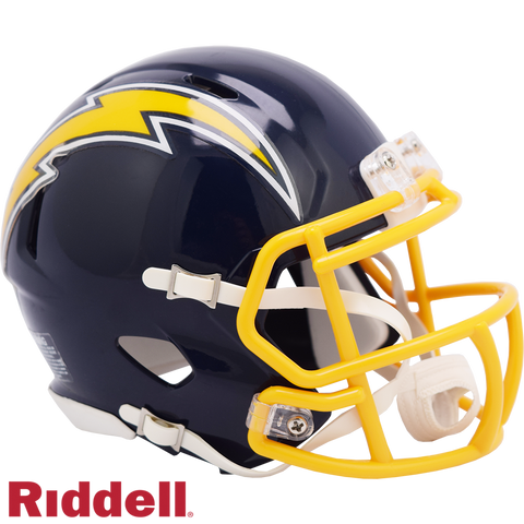 Los Angeles Chargers Helmet Riddell Replica Mini Speed Style 1974-1987 T/B