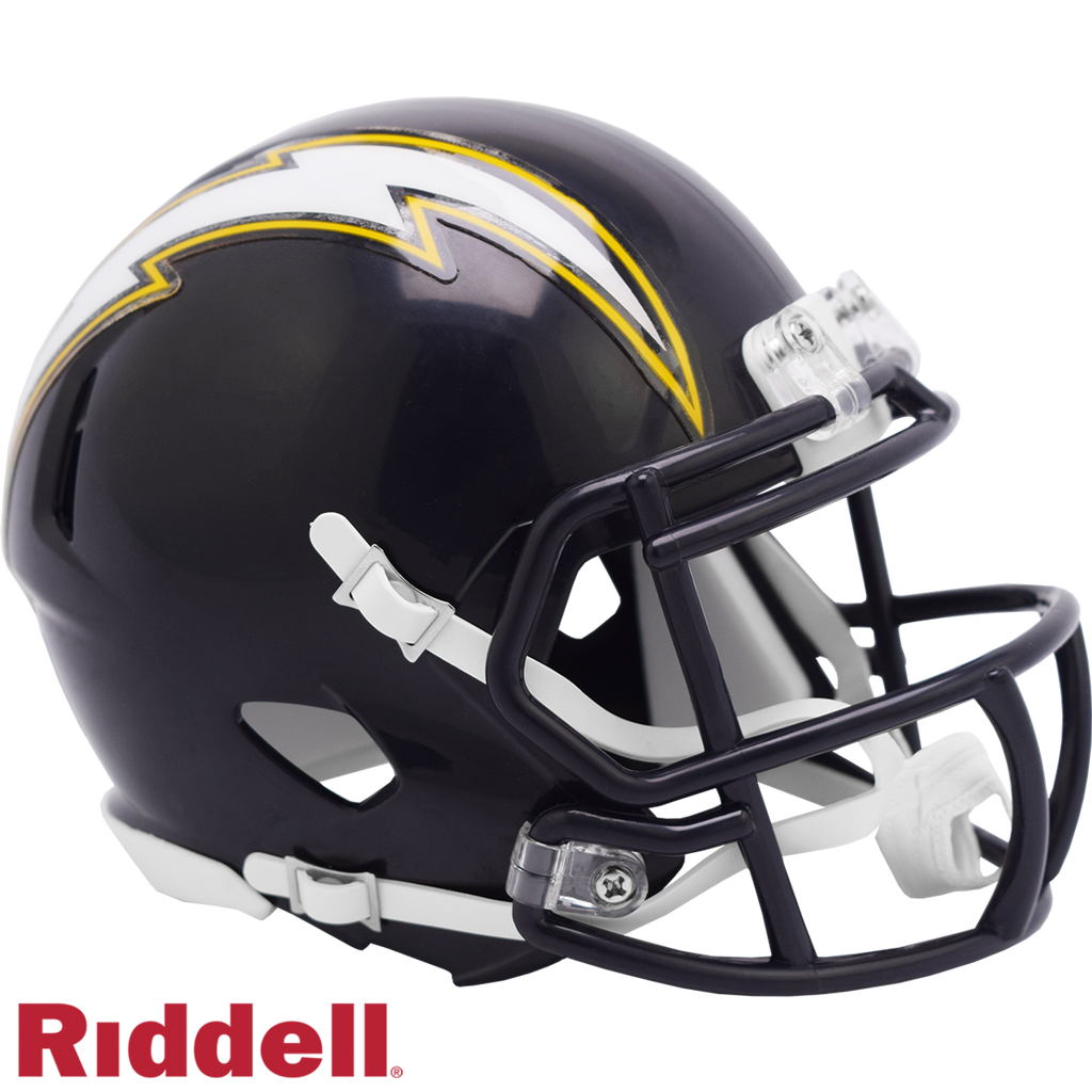 Los Angeles Chargers Helmet Riddell Replica Mini Speed Style 1988-2006 T/B