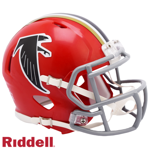 Atlanta Falcons Helmet Riddell Replica Mini Speed Style 1966-1969 T/B