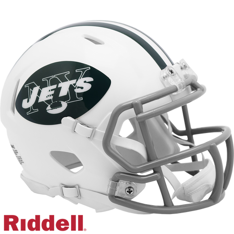 New York Jets Helmet Riddell Replica Mini Speed Style 1965-1977 T/B