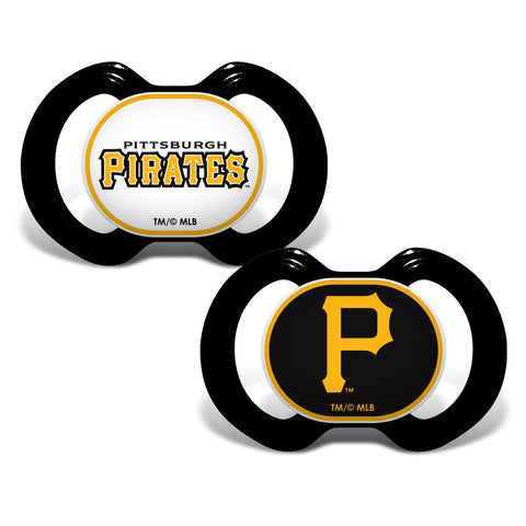 Pittsburgh Pirates Pacifier 2 Pack Alternate