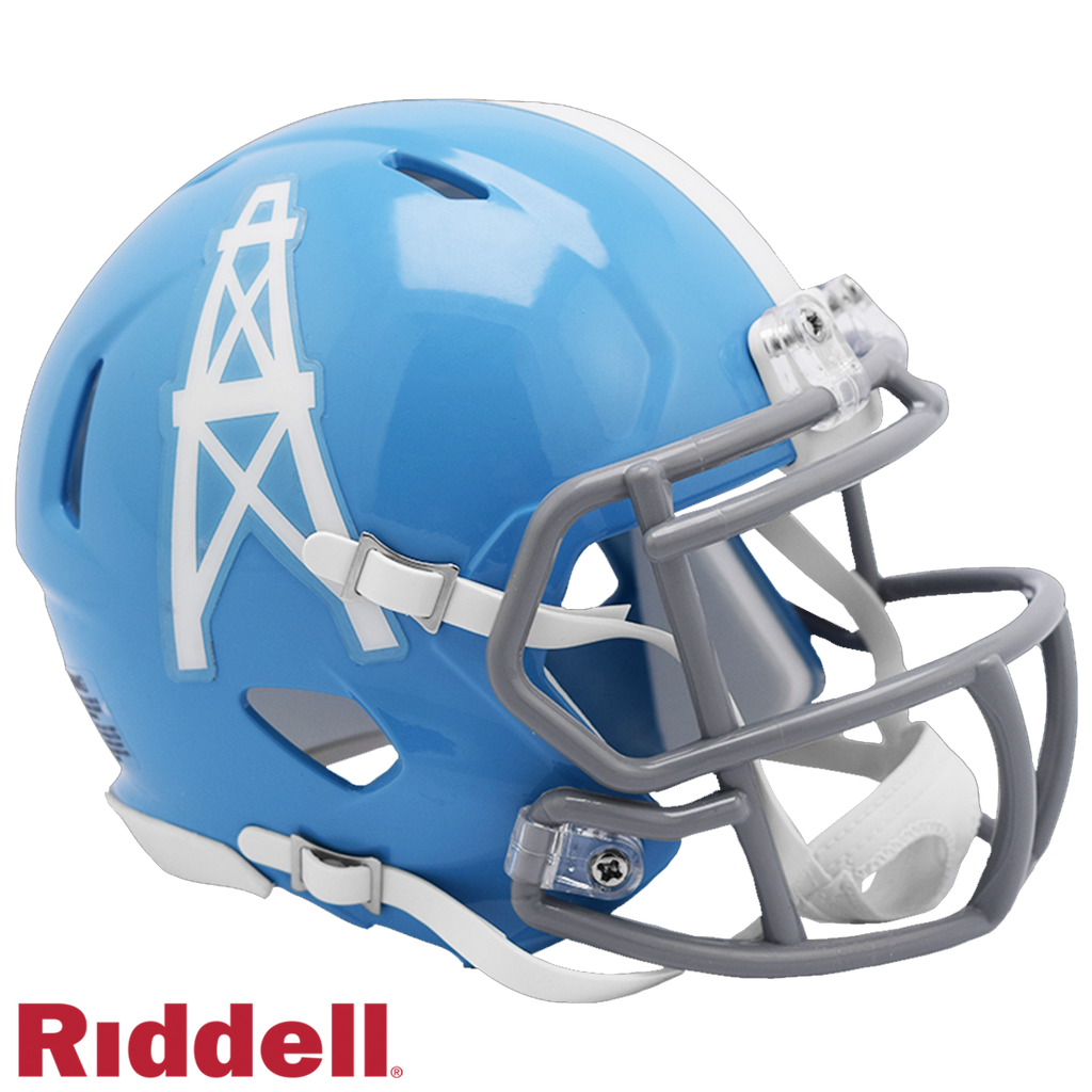 Houston Oilers Helmet Riddell Replica Mini Speed Style 1960-1962 T/B