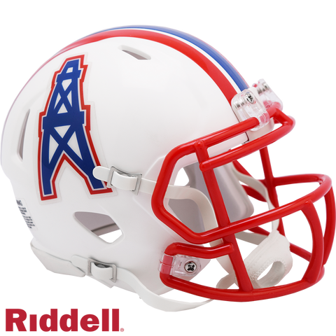 Houston Oilers Helmet Riddell Replica Mini Speed Style 1981-1998 T/B