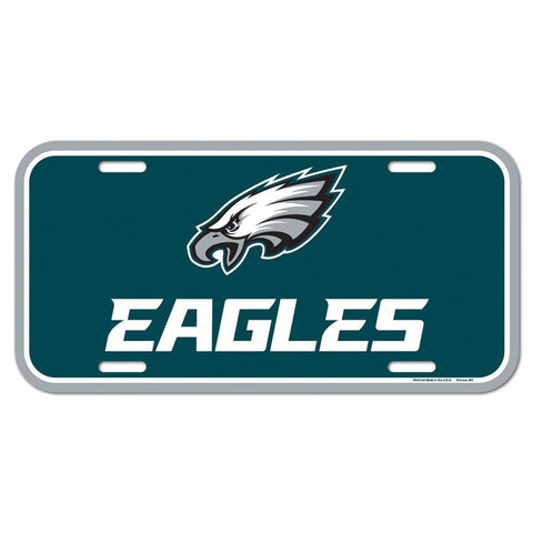 Philadelphia Eagles License Plate Plastic