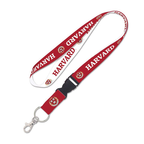 Harvard Crimson Lanyard with Detachable Buckle - Special Order