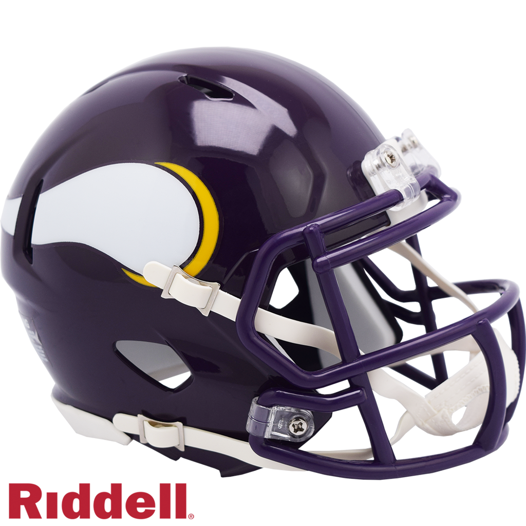 Minnesota Vikings Helmet Riddell Replica Mini Speed Style 1983-2001 T/B
